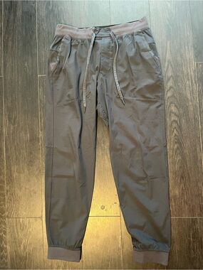 lululemon athletica Men’s Dark Gray Drawstring Joggers